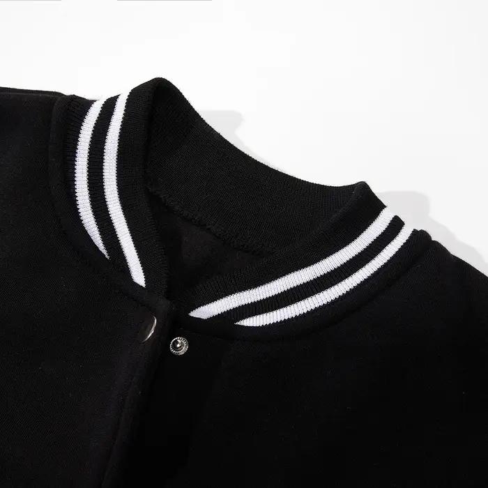 Veste ample surdimensionnée de couleur unie, noir, gris, blanc, vêtements pour hommes et femmes, uni