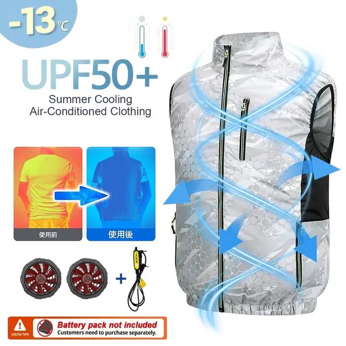Gilet ventilé, veste pour hommes et femmes
