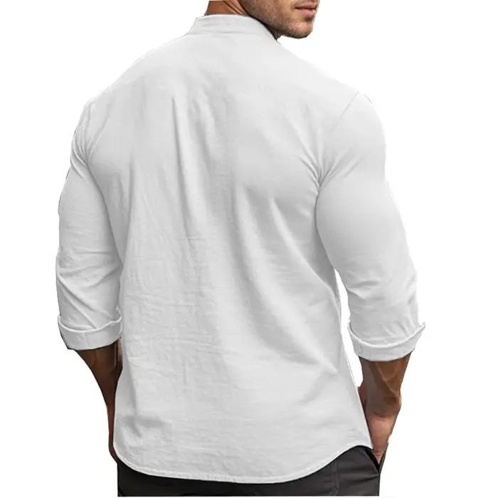 Henry – chemises en coton et lin pour hommes