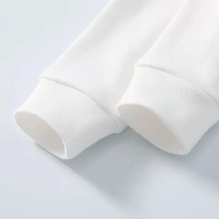vêtements pour bébés Polo à manches longues pour nouveau-né, barboteuse pour tout-petits, 100% coton