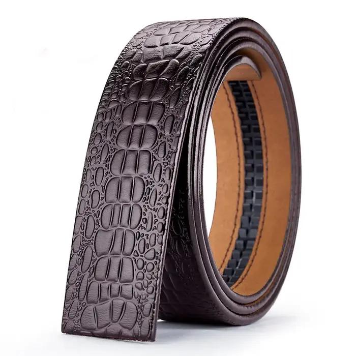 Nouveaux ceintures en cuir véritable pour hommes