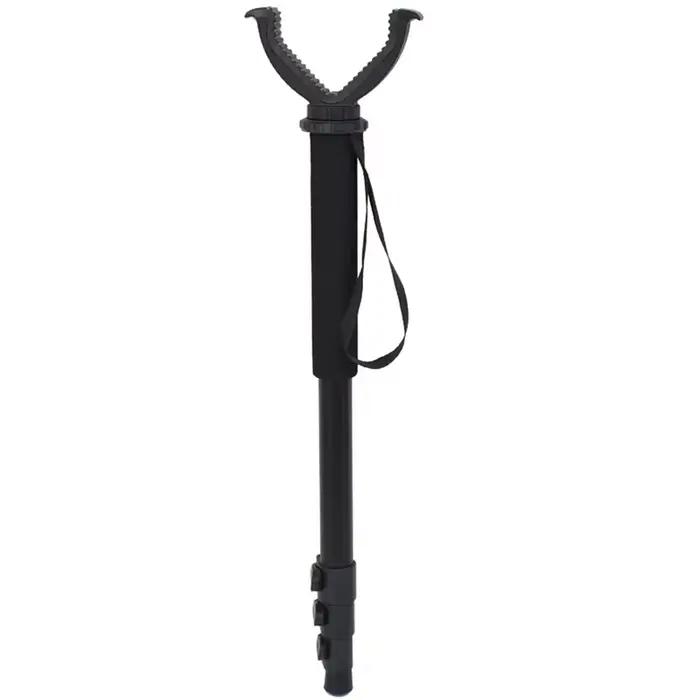 Accessoire de tir de chasse en aluminium, joug rotatif en forme de V, monopode, bâton de tir télesco