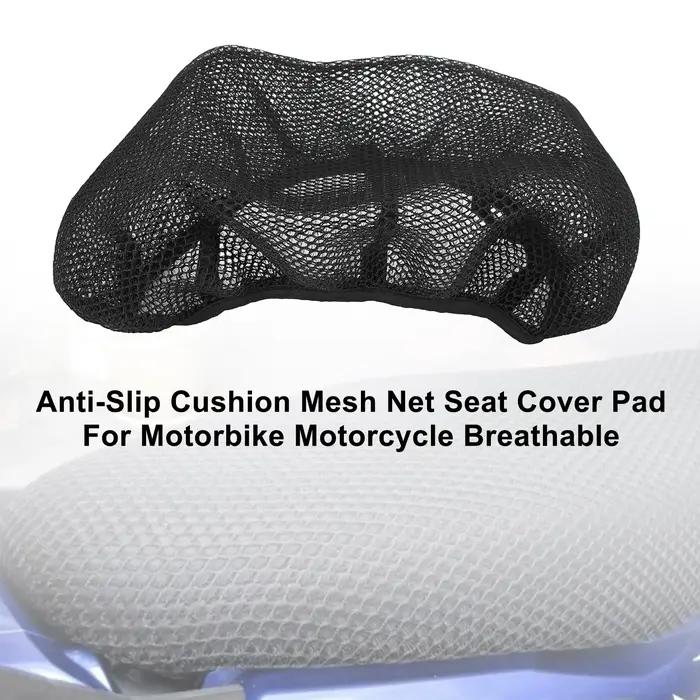 Topteng housse de siège en filet résistant à la chaleur universelle pour moto Scooter moto XXXL acce