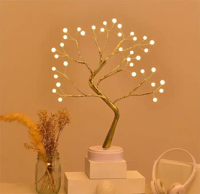 36 LED boule lampe de Table interrupteur arbre de noël fée lumière veilleuses maison bricolage fête