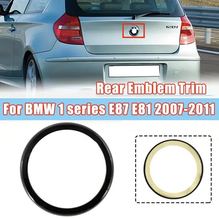 Emblème d'anneau de Badge arrière, revêtement d'habillage de décoration pour BMW E87 E81 série 1 200