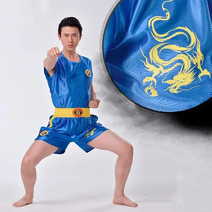 Vêtements Wushu unisexes, uniforme de Kung Fu pour enfants, vêtements Sanda Wu Shu, ensemble d'arts