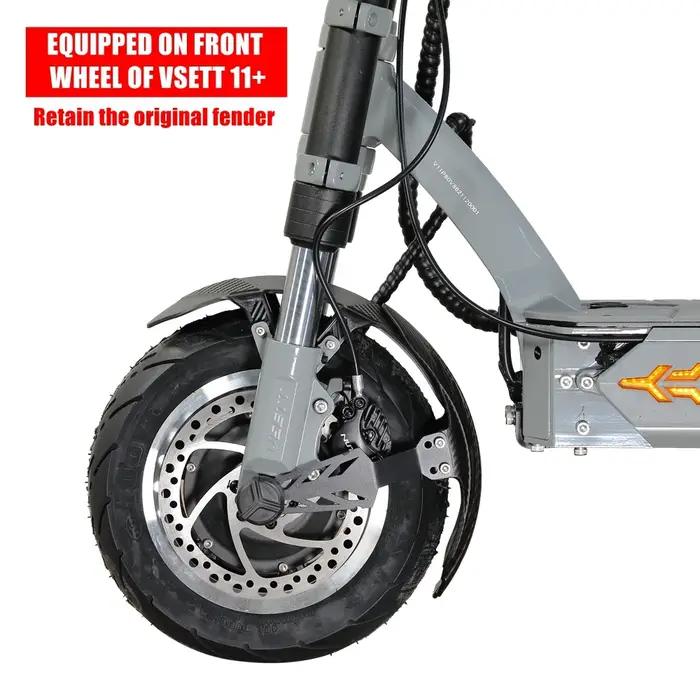 Garde-boue universel à motif de Fiber de carbone pour Scooter électrique VSETT 11 + ZERO 11X KAABO 1