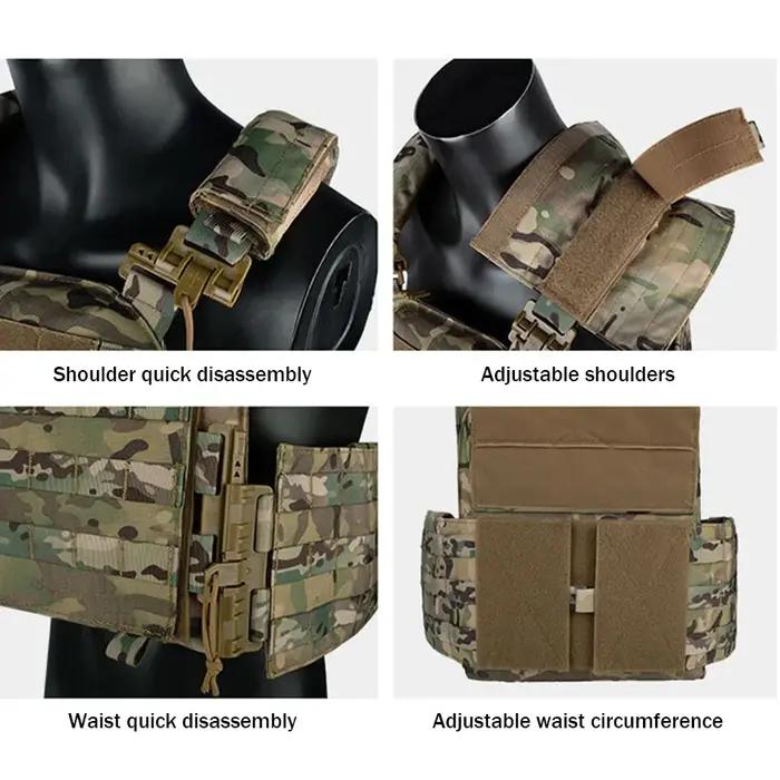 Gilet de chasse d'extérieur avec 2 poches à eau