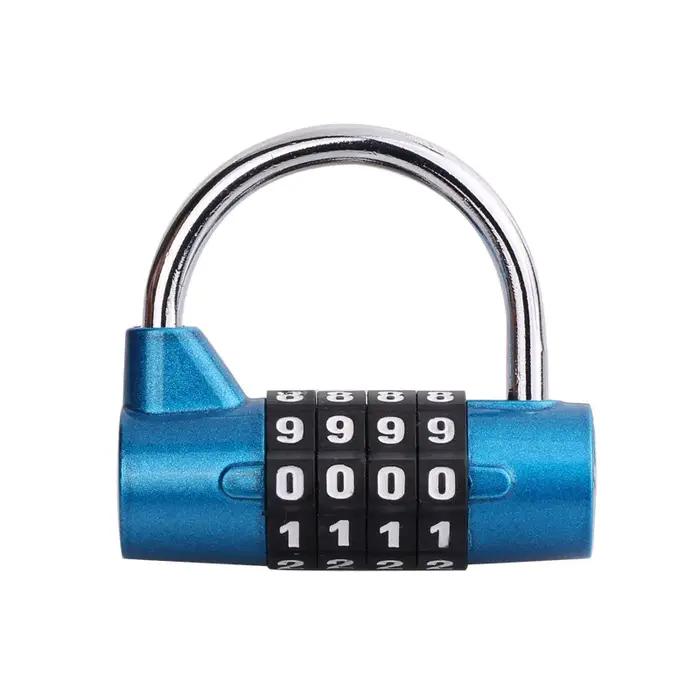 Combinaison de numéro à 4,5 chiffres, mot de passe de voyage, cadenas à combinaison en alliage de Zi