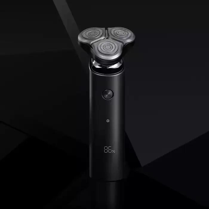 Rasoir électrique MIJIA S500, rasoir flexible portable à 3 têtes, rasage à sec et humide, tondeuse à
