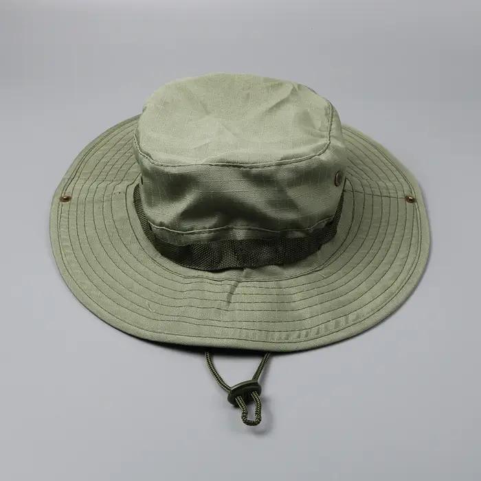 Chapeau boonie camouflage chasse été - panama tactique randonnée outdoor protection solaire hommes