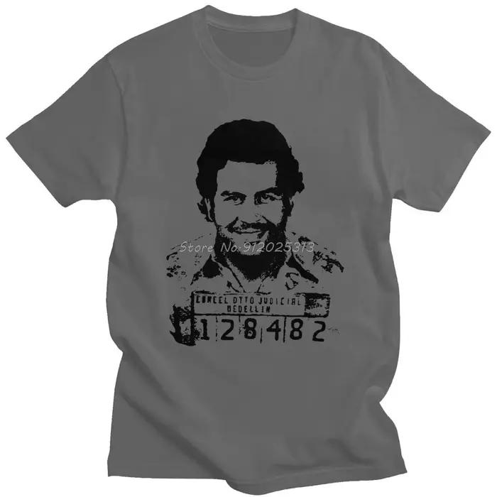 Pablo Escobar T-shirt pour hommes coton élégant