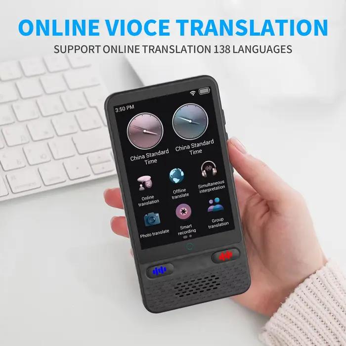 Traducteur IA avec ChatGPT - 138 langues, traduction vocale temps réel bidirectionnelle et support IA