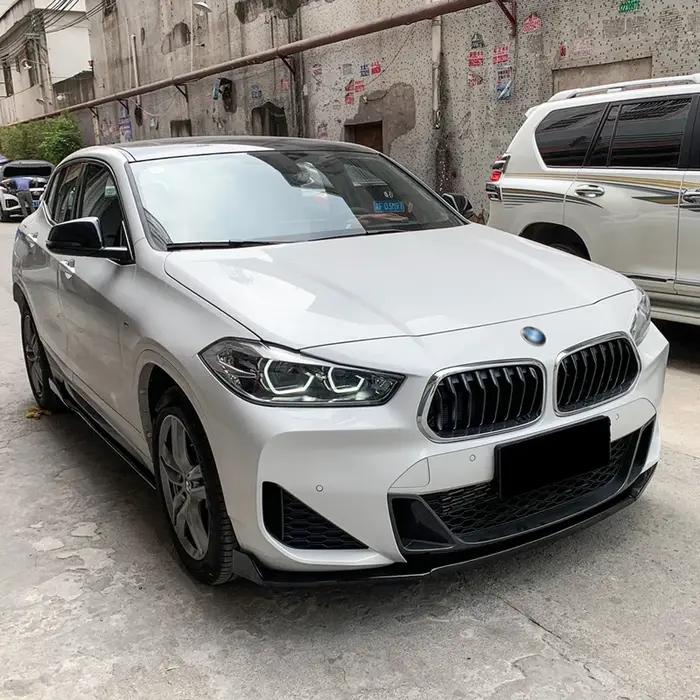 Pour BMW X2 F39 2018-2022 – Kit carrosserie avant ABS : Lame de pare-chocs, séparateur, spoiler, dif