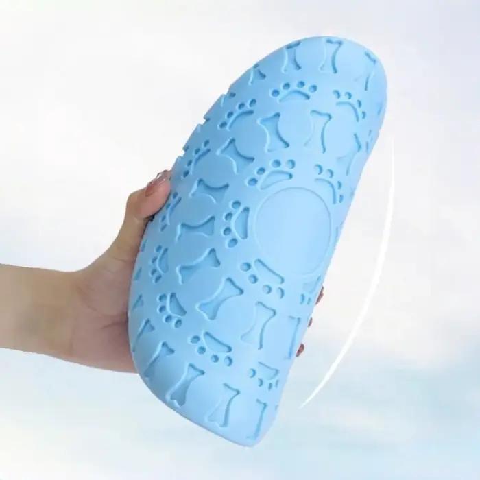 Disque volant durable pour chiens de taille moyenne/grande : Frisbee résistant aux morsures pour le jeu et