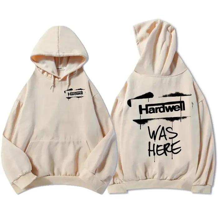 Hardwell était ici sweats à capuche décontracté à manches longues automne