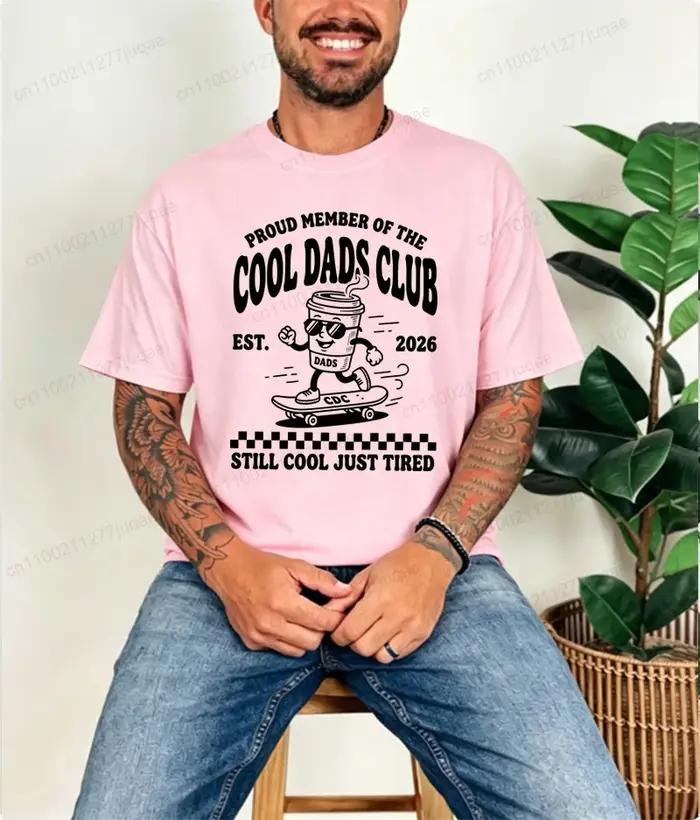 T-shirt imprimé Cool Dads Club pour hommes
