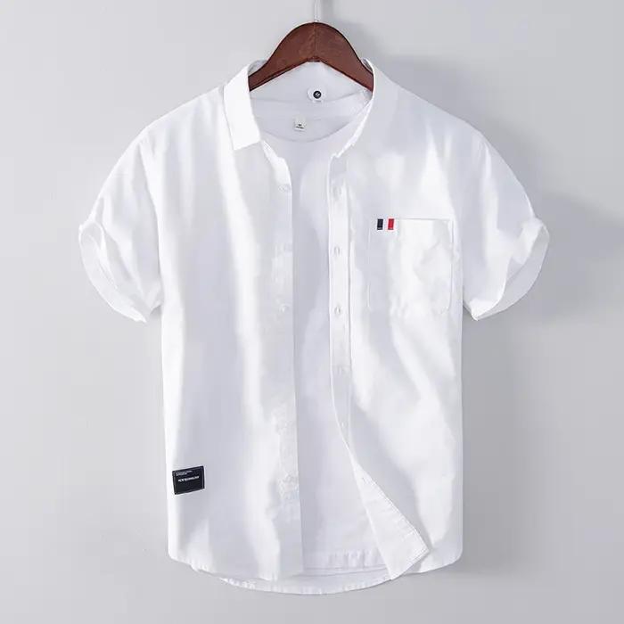 Chemise en pur coton pour hommes