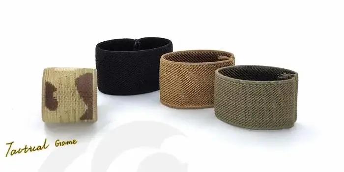 5 pièces élastiques maintien ceinture tactique 20-50mm camping rangement accessoire extérieur