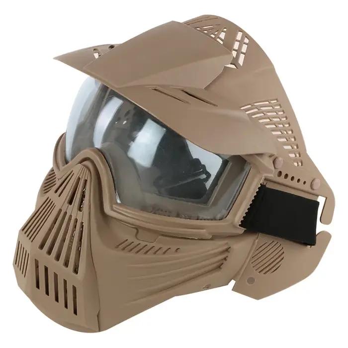 SINAIRSOFT Tactical Full Face Protection High Strength CS Paintball Mask Field