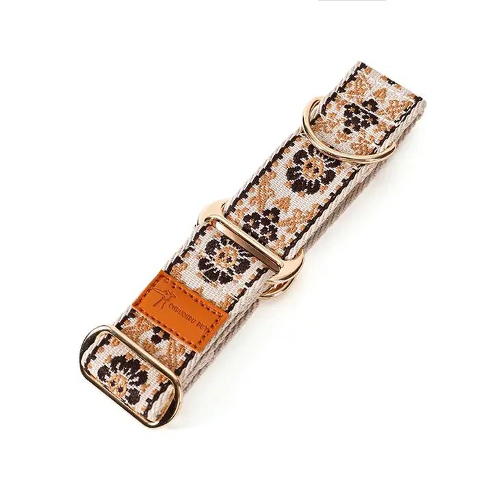 Collier de chien Martingale de Style ethnique chinois pour poules/collier lévrier/collier Lggy/colli