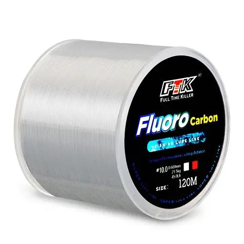 Ligne de pêche à revêtement fluorocarbone
