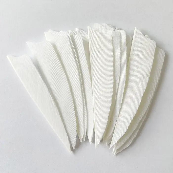 100 pièces hi-q 3 pouces dinde flèche plumes bouclier coupe chasse tir à l'arc Fletching pour arc Fletches accessoires RW