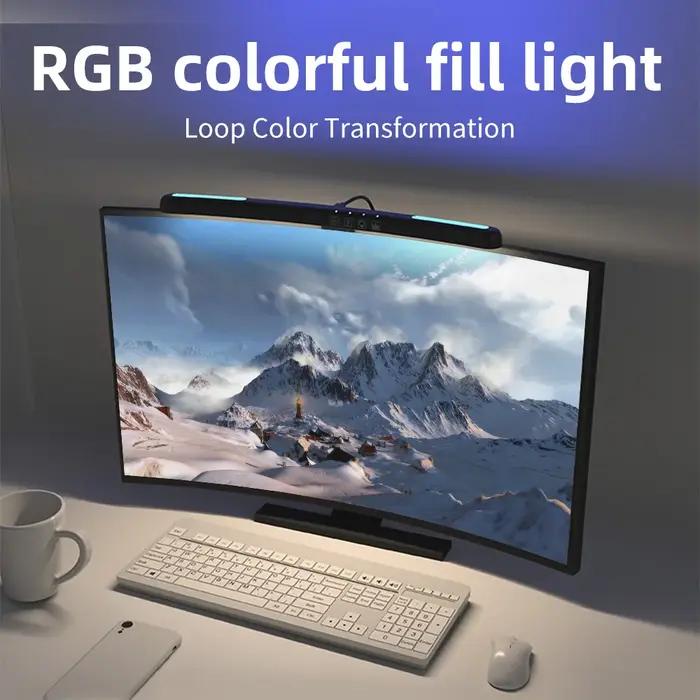USB gradation continue écran suspendus lumières écran incurvé moniteur barre lumineuse RGB fond atmo