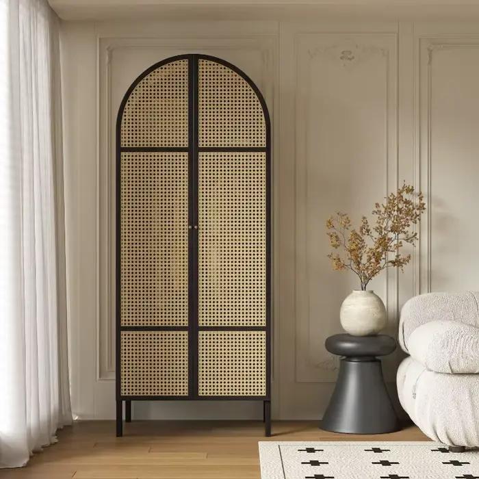 Armoires de chambre à coucher en bois vêtements femmes modernes armoires d'affichage tiroir Simple Szafa Tekstylna Na Ubrania meubles de Salon