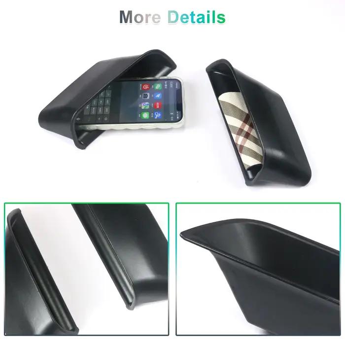 RUIYA Boîte de rangement de porte de voiture pour VW Up / Skoda Citigo / Seat Mii 2013-2021 Boîte de