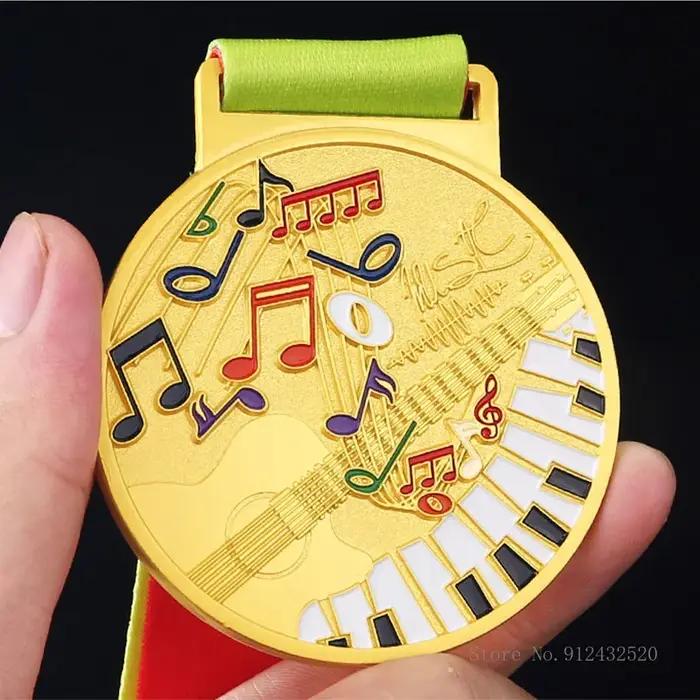 Médaille en métal avec logo personnalisé