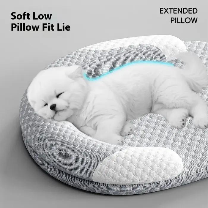 Tapis rafraîchissant pour animaux de compagnie, amovible et lavable, pour lit de chien, pour chat, adapté à toutes les saisons, matelas frais, cadeau, nouvelle collection été