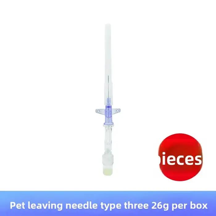 Vétérinaire I.V. Cathéter pour animaux de compagnie avec capuchon héparin