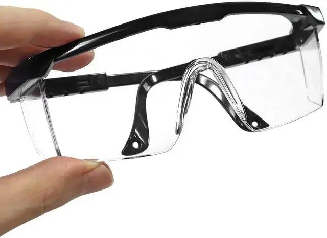 Lunettes de sécurité anti-éclaboussures pour le travail et le cyclisme lunettes de laboratoire protection contre le vent et la poussière style moderne élégance et confort occasionnels spéciales