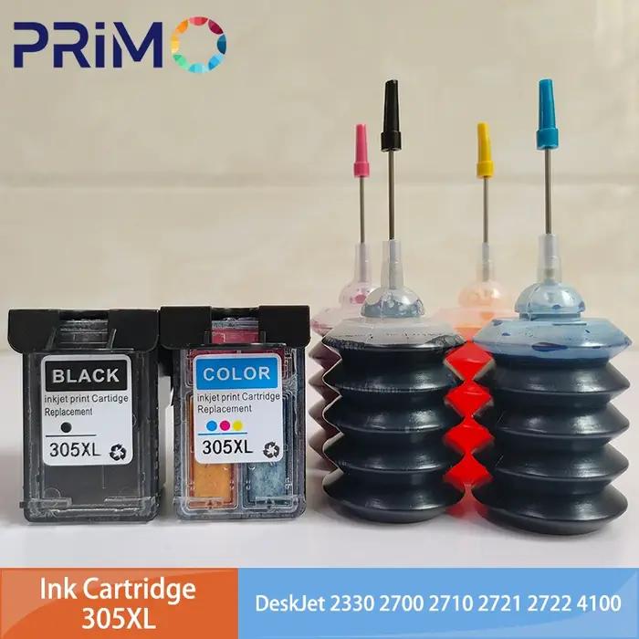 Cartouche d'encre rechargeable 305XL reconditionnée pour HP305