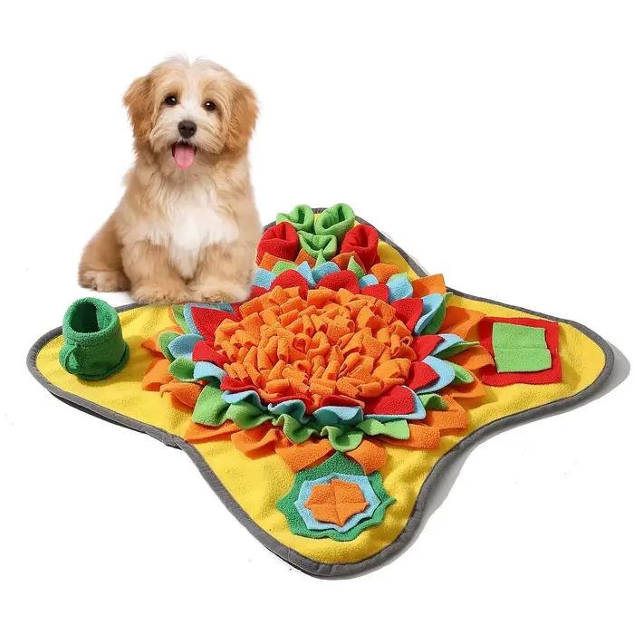 Bon tapis à reniflage pour animaux de compagnie pour chiens