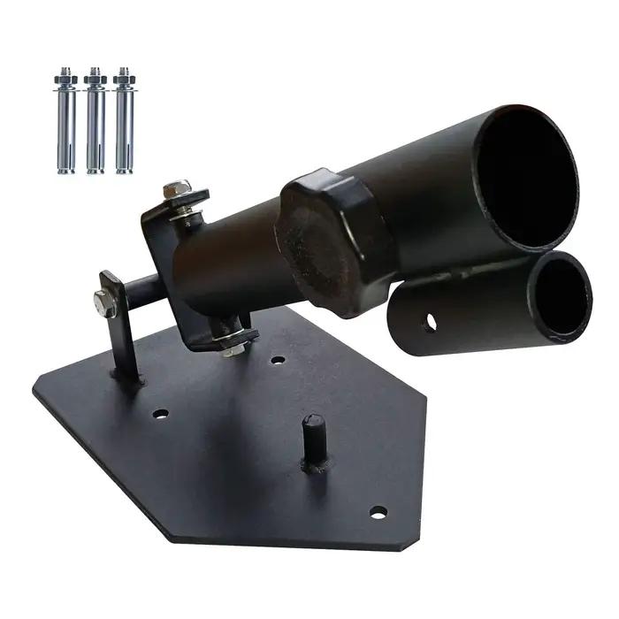 Station de musculation portable et résistante à 360 °, base T-bar de luxe, plateforme de renforcemen