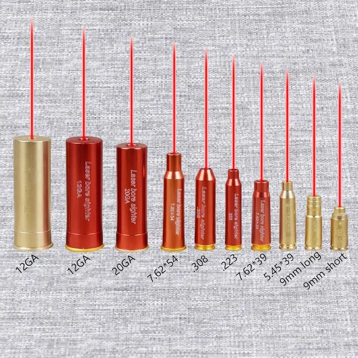 Laser de collimation rouge tactique avec batterie pour cartouches 12GA