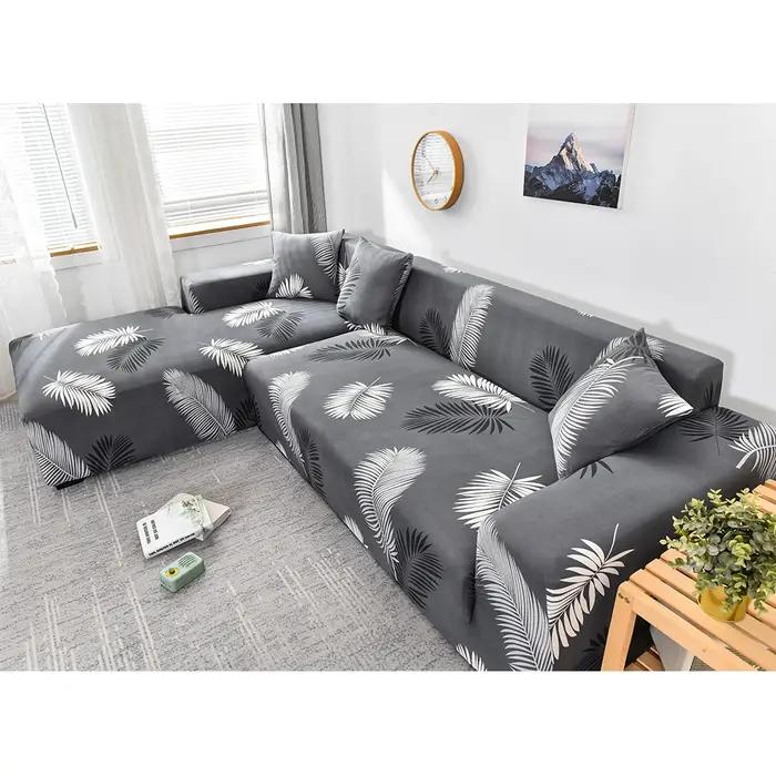 Housse canape dangle pour Salon Imprimé Extensible