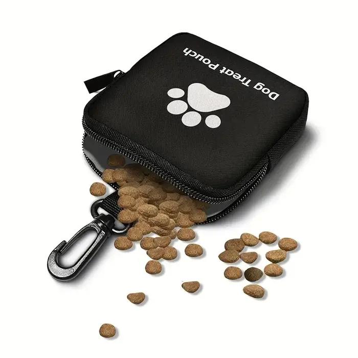 Pochette à friandises pour l'entraînement des chiens, sac à collations portable pour animaux de comp