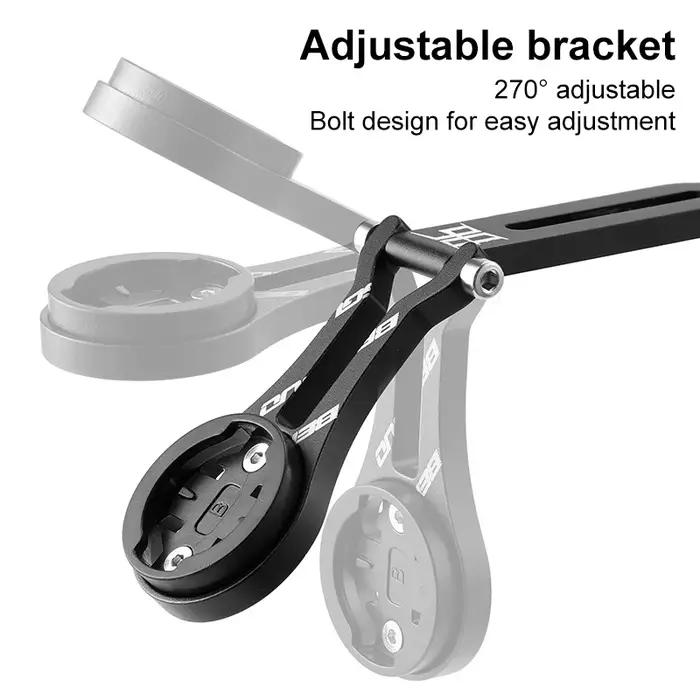 Support d'ordinateur de vélo de route en alliage d'aluminium réglable pour compteur de vitesse Garmin Cateye Bryton et autres marques occassions spéciales et quotidienne