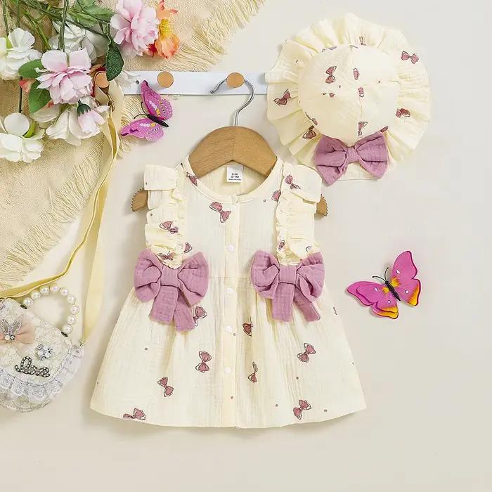 Robe pour bébé fille de 0 à 9 mois