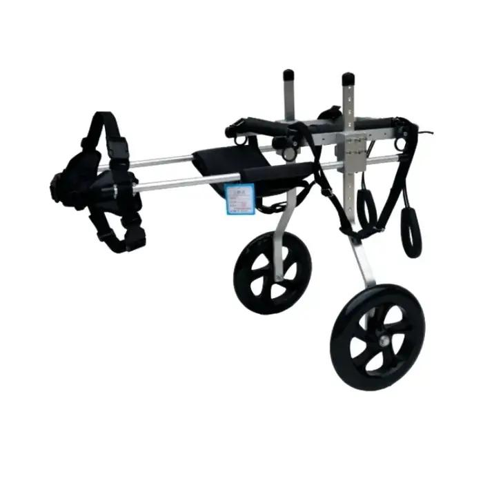 Fauteuil roulant pour chien acier inoxydable aide à la rééducation mobilité paralysie spondylite occasions spéciales