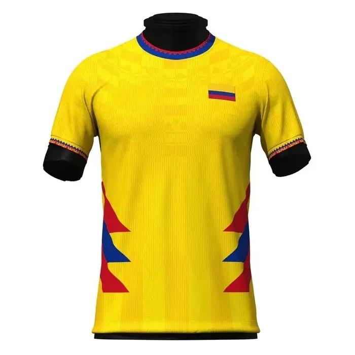 Maillot Concept Créatif Événements de Football Columbia 2026 – T-shirt Décontracté d'Été Imprimé en 3D pour Usage Individuel