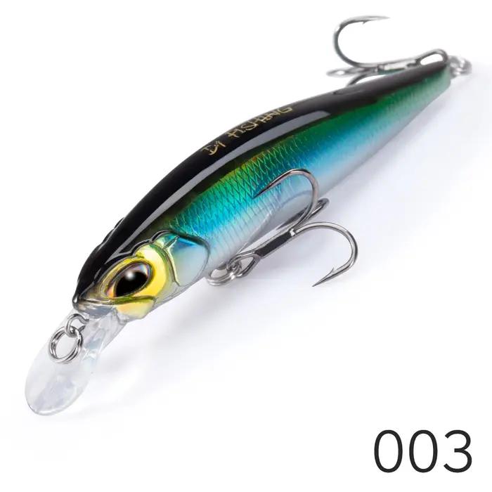 D1 Realis méné leurres de pêche truite leurre 77mm/8.4g suspension 65mm/5g coulant artificiel dur Wobblers pour bar 2020