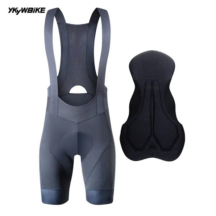 YKYW Cyclisme cuissard rouge short pour homme été vélo de route équitation