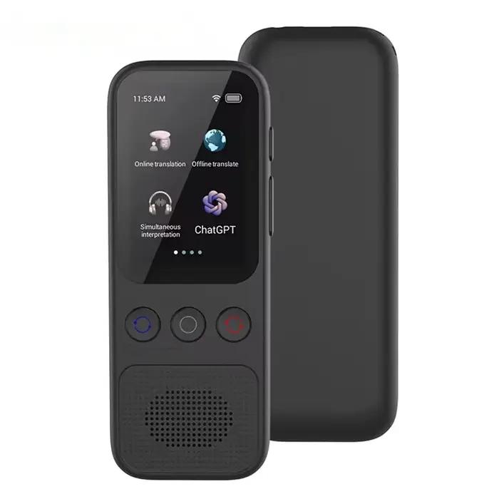 Traducteur audio S80 portable 138 langues - Traduction vocale photo temps réel hors ligne