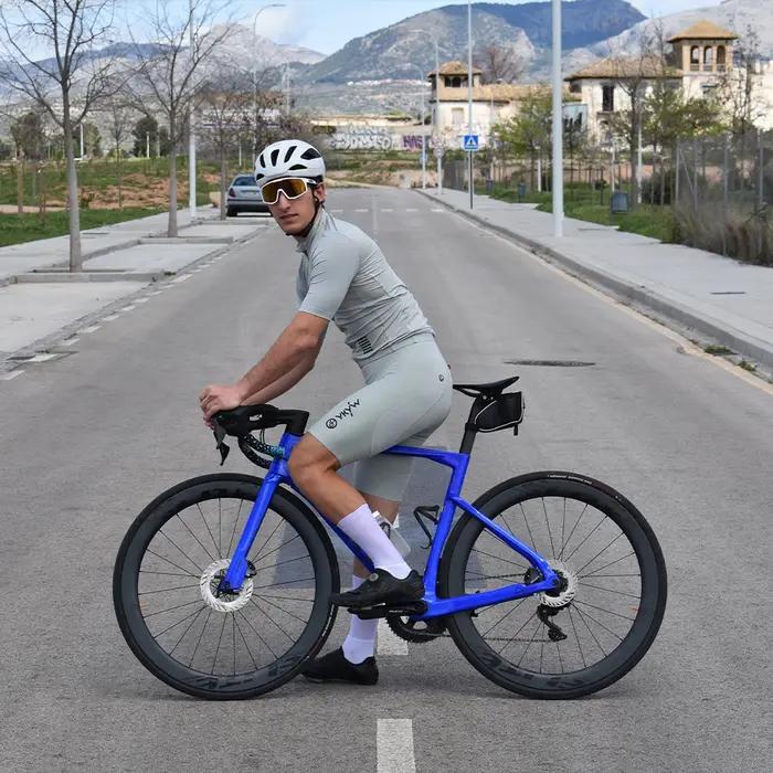 Ykywbike Cuissard de cyclisme pour homme Cuissard de vélo sans couture 7 heures de vélo de route Rem