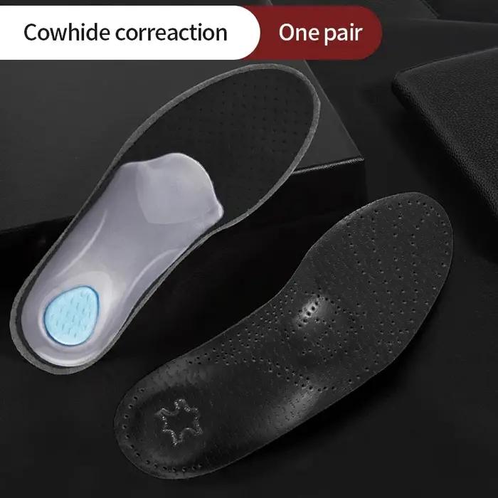 Semelles orthopédiques en cuir
