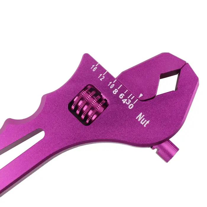 Adjustable AN3-AN16 Aluminum WRENCH HOSE Fitting Tool Aluminum Spanner AN 3 4 6 8 10 12 16